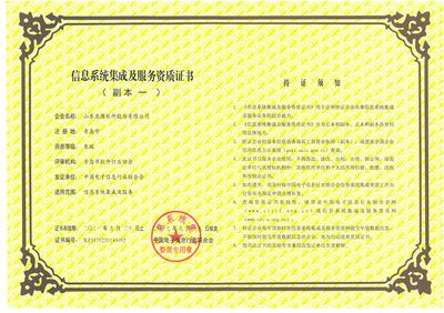 山东亚微软件股份 信息系统集成服务领域的专业服务商档案介绍